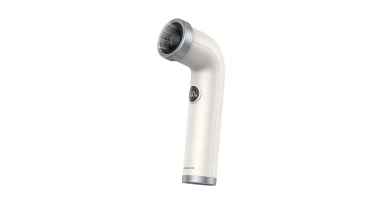 Green Lion Curve Breeze Bladeless Fan - White