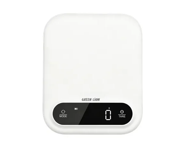 Green Lion Digital Kitchen Scale With High-Precision Sensors - White