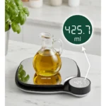 Green Lion Digital Kitchen Scale with Tare Function & Large LCD Display – Silver