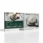 Green Lion Digital Kitchen Scale with Tare Function & Large LCD Display – Silver