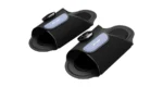 Green Lion EMS Foot Therapy & Massage Slippers - Black