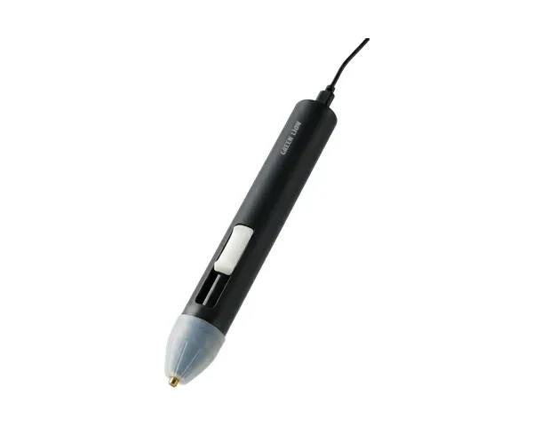 Green Lion Electric Glue Pen with Multi-Color Glue Sticks - Black