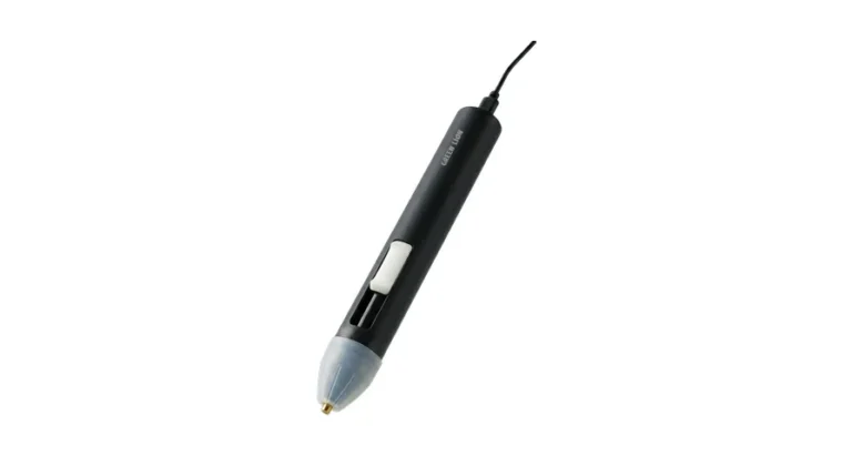 Green Lion Electric Glue Pen with Multi-Color Glue Sticks - Black
