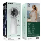 Green Lion Elvar Handheld Fan - White