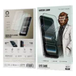 Green Lion Eye Care Anti-Blue Light Glass for iPhone 18/17 Pro/Pro Max - Black