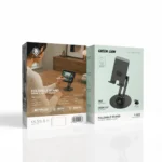 Green Lion Foldable Stand Phone & Tablet Holder - Black