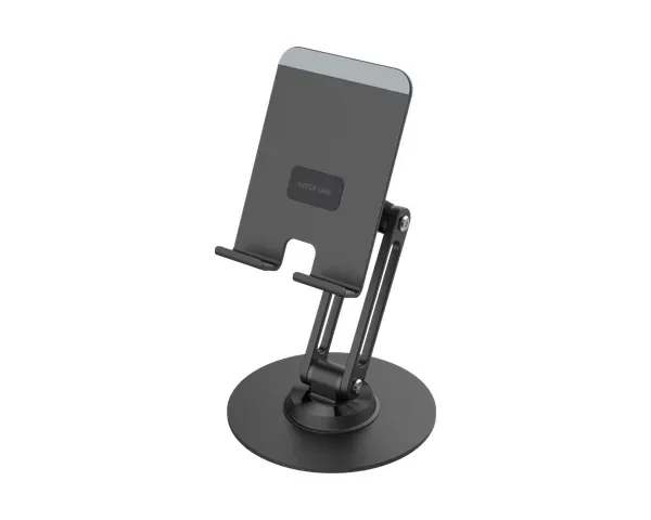 Green Lion Foldable Stand Phone & Tablet Holder - Black