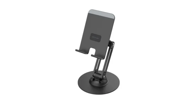 Green Lion Foldable Stand Phone & Tablet Holder - Black