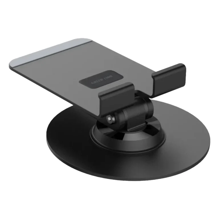 Green Lion Foldable Stand Phone & Tablet Holder - Black