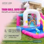 Green Lion GIP-12 Wonder Land Inflatable Bounce House - Pink