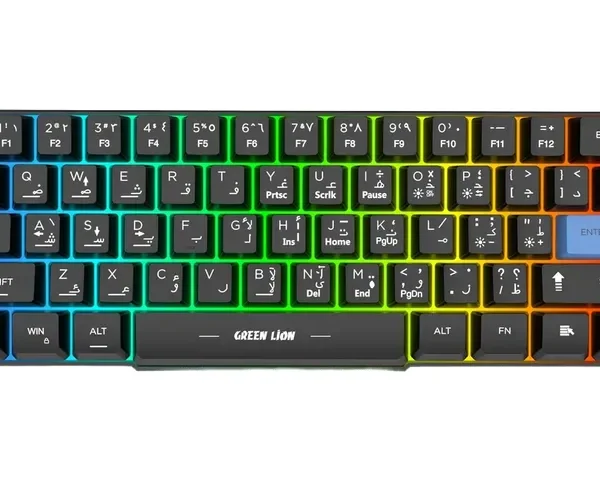 Green Lion GKM-60 Gaming Keyboard - Black