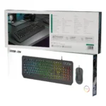 Green Lion GKM-65 Gaming Mouse & Keyboard Combo - Black