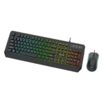 Green Lion GKM-65 Gaming Mouse & Keyboard Combo - Black