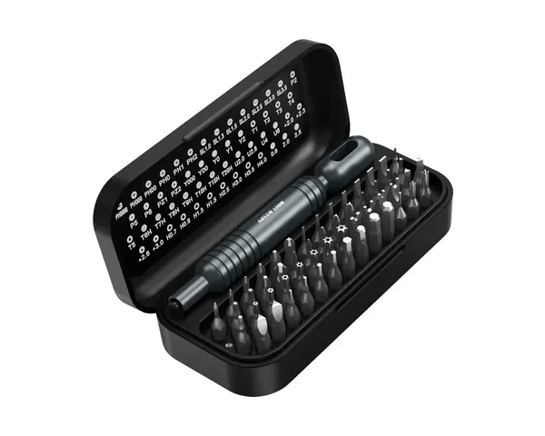 Green Lion GMS-55 Manual Screwdriver Set - Black