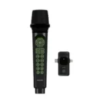 Green Lion GM-96X Wireless Microphone with Remote - Black