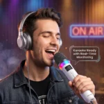 Green Lion GM-97X Wireless Microphone with Remote - White