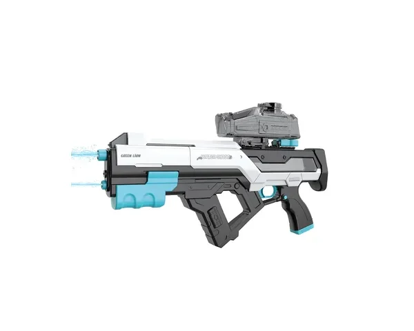 Green Lion GN100 Dual Head Water Gun with1200mAh Battery & USB-C Charging