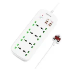 Green Lion GS-900 14-in-1 Power Socket - White