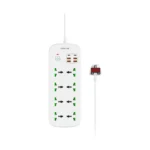 Green Lion GS-900 14-in-1 Power Socket - White