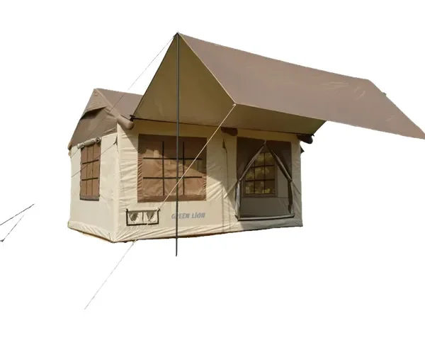 Green Lion GT-10X Inflatable Camping Tent - Beige
