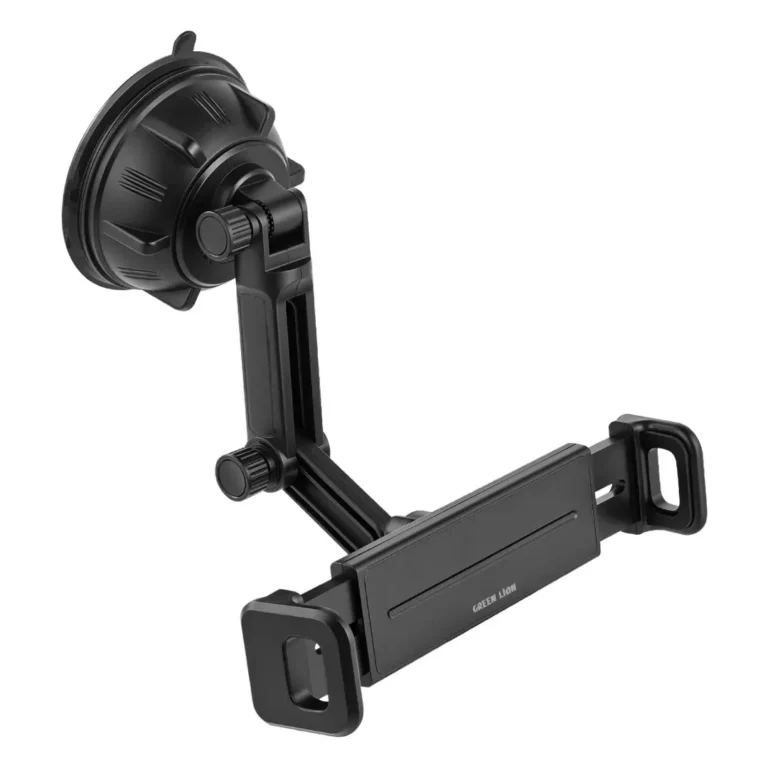Green Lion GX-102 Suction Mount Phone & Tablet Holder - Black