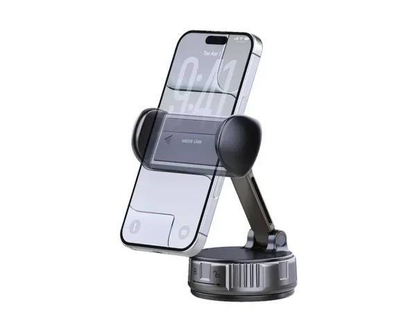 Green Lion GX-11 Holder Suction Phone Mount - Black