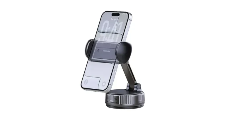 Green Lion GX-11 Holder Suction Phone Mount - Black