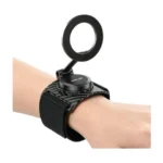 Green Lion GX-26 MagSafe Wrist Phone Mount with 360° Rotatable Base - Black