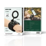 Green Lion GX-26 MagSafe Wrist Phone Mount with 360° Rotatable Base - Black