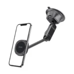 Green Lion GX-89 MagSafe Suction Car Phone Holder - Black