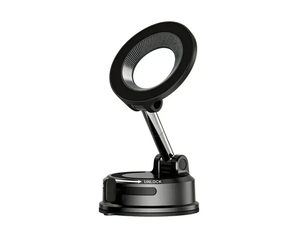 Green Lion GX-90 MagSafe Suction Car Phone Holder - Black