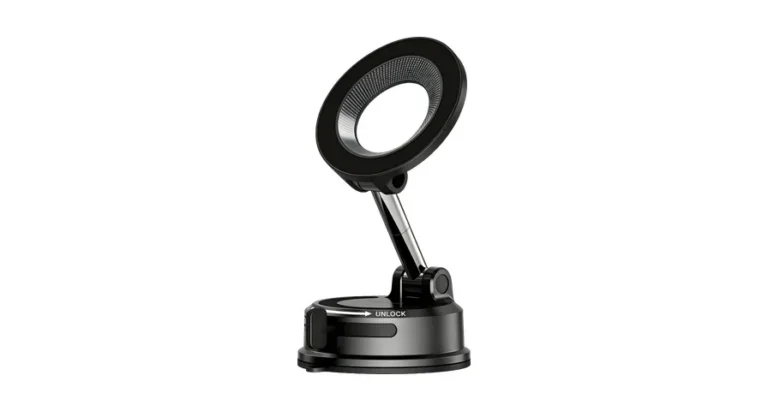 Green Lion GX-90 MagSafe Suction Car Phone Holder - Black