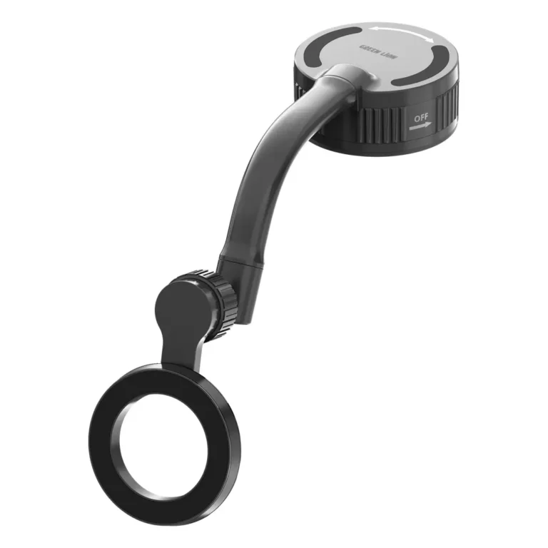 Green Lion GX-91 MagSafe Suction Car Phone Holder - Black