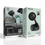 Green Lion GX-92 MagSafe Suction Car Phone Holder - Black