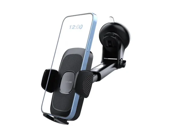 Green Lion GX-93 Holder with Suction Car Mount - Black