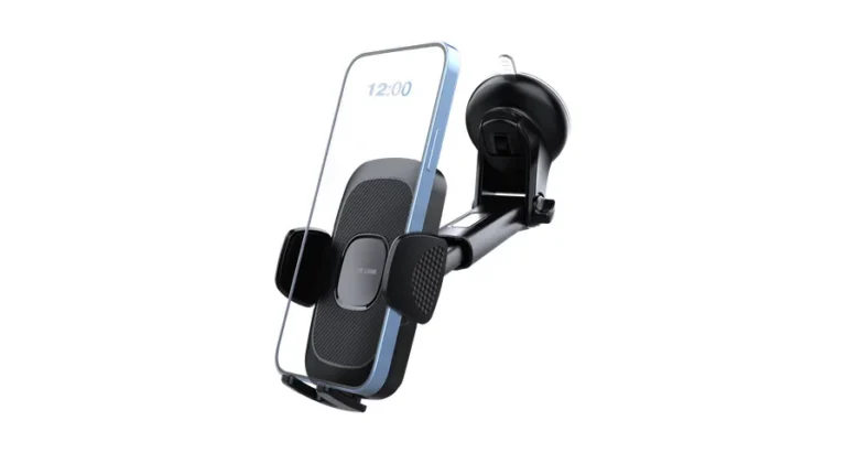 Green Lion GX-93 Holder with Suction Car Mount - Black