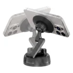 Green Lion GX-95 MagSafe Suction Car Phone Holder - Black