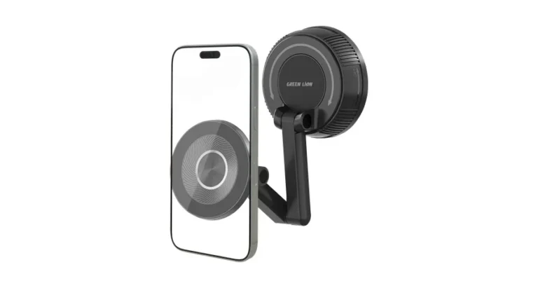 Green Lion GX-95 MagSafe Suction Car Phone Holder - Black