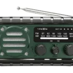 Green Lion G-Radio with Power Bank & Flashlight - Black