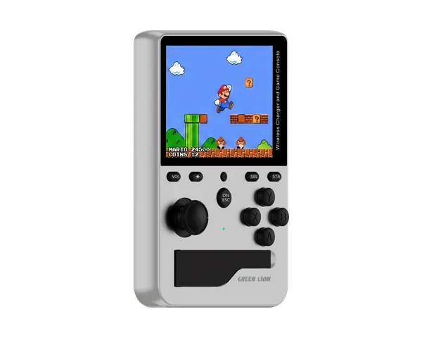 Green Lion Game On Gaming Console & Powerbank - Silver
