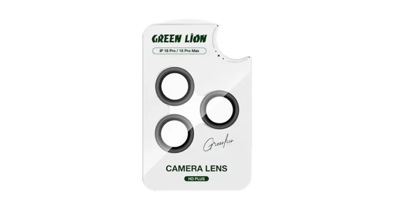Green Lion HD Plus Camera Lens Protector for iPhone 18 Pro Max - Black