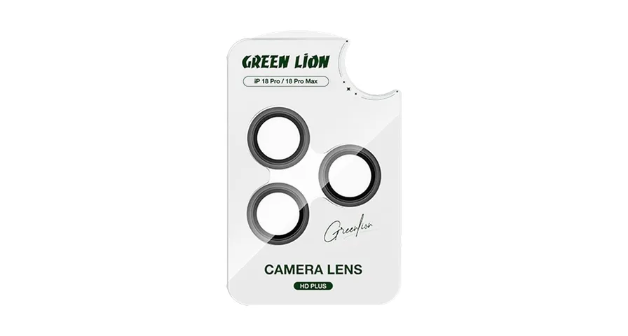 Green_Lion_HD_Plus_Camera_Lens_805e1f0c1d Green Lion HD Plus Camera Lens Protector for iPhone 18 Pro Max - Black