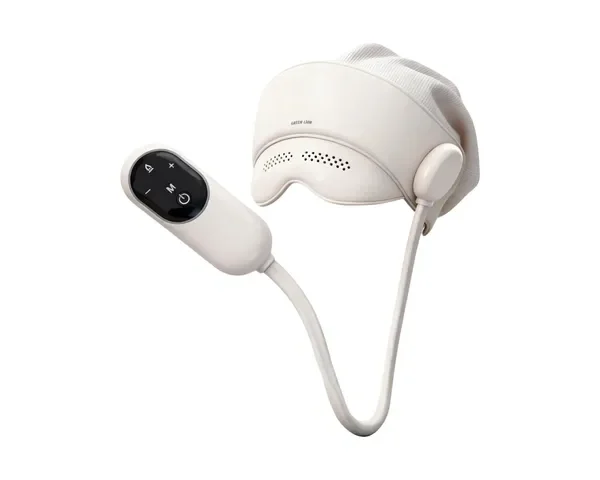 Green Lion Head Massager – Migraine, Eye & Stress Relief - Beige