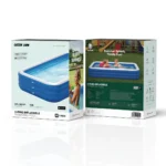 Green Lion Inflatable Swimming Pool - Blue