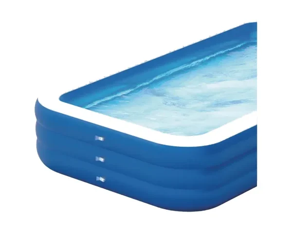 Green Lion Inflatable Swimming Pool - Blue