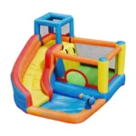 Green Lion Joy Land GIP-9 Inflatable Bounce House - Orange
