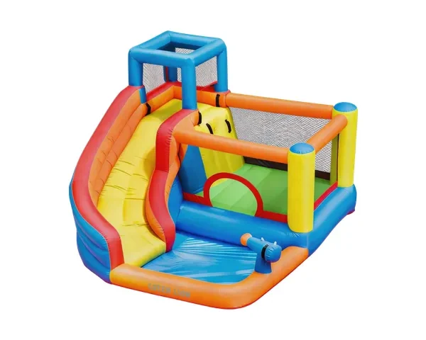 Green Lion Joy Land GIP-9 Inflatable Bounce House - Orange