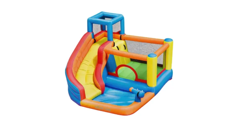 Green Lion Joy Land GIP-9 Inflatable Bounce House - Orange