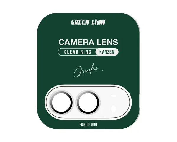 Green Lion Kanzen Camera Lens Protector for iPhone Duo - Clear