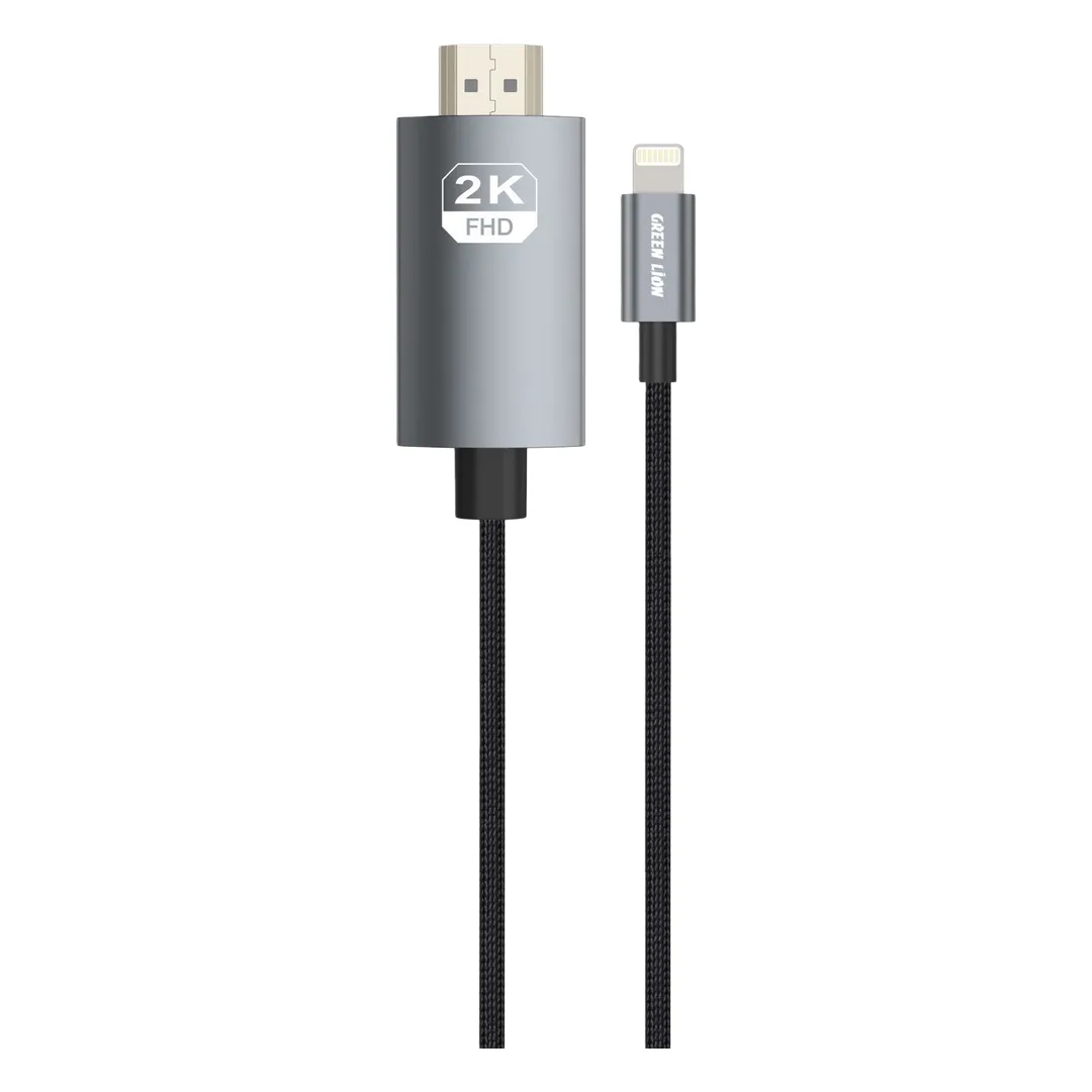 Green_Lion_Lightning_to_HDMI_B_483d336616 Green Lion Lightning to HDMI Braided Cable - Grey